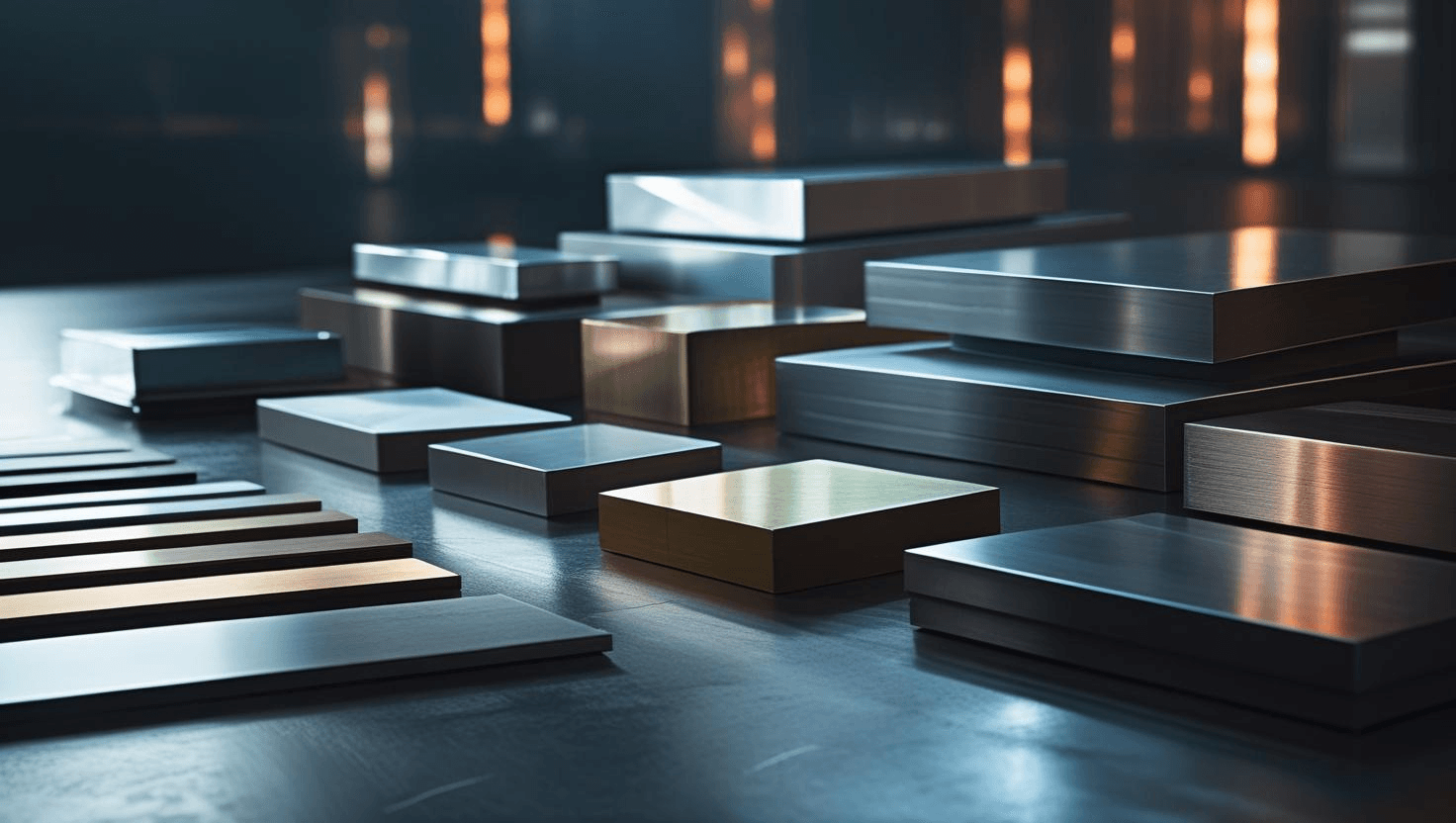 Metals: Aluminum, Stainless Steel, Titanium, Inconel, Cobalt Chrome, Maraging Steel