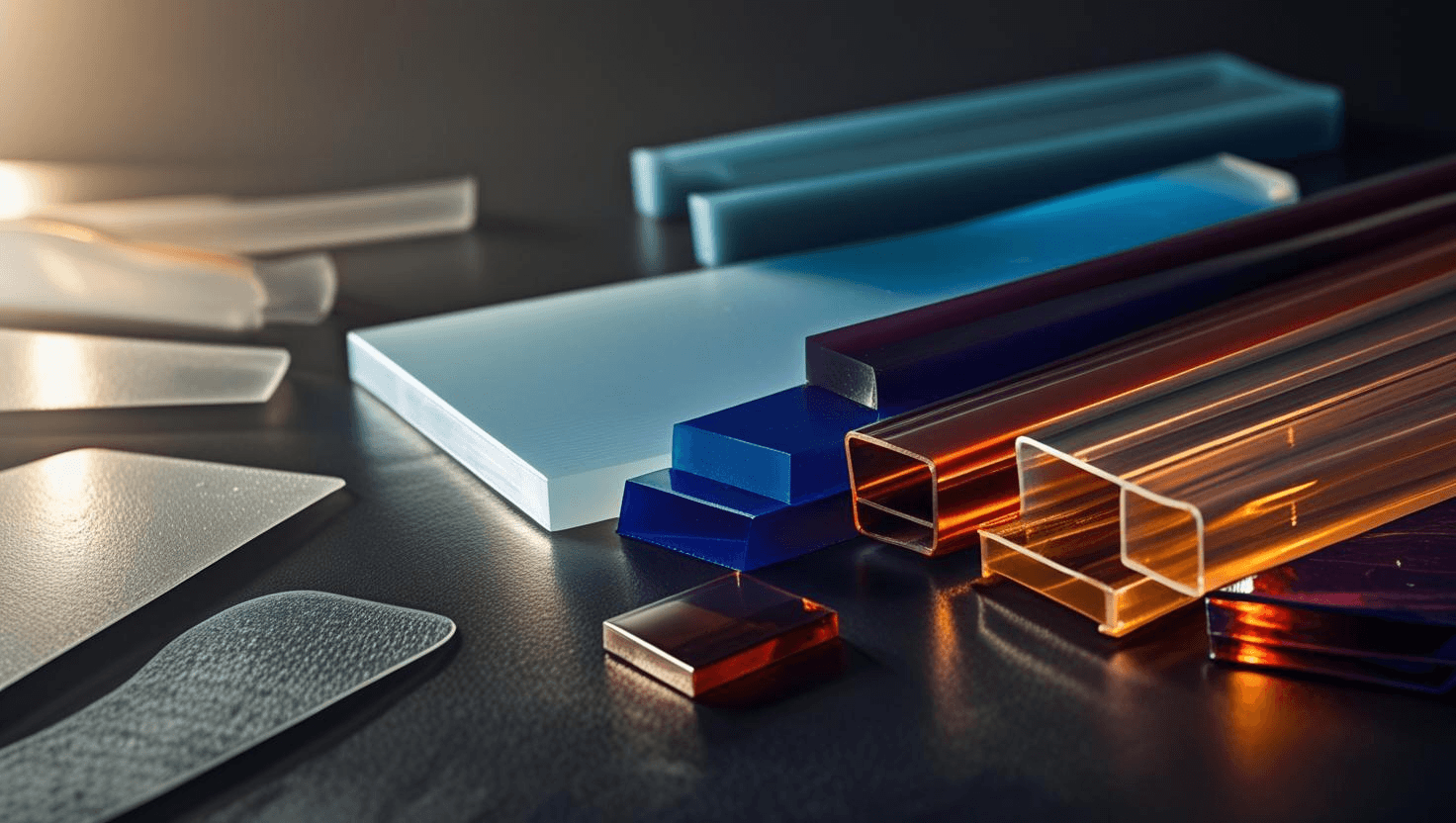 Plastics: ABS, Nylon (PA), Polycarbonate, Polypropylene