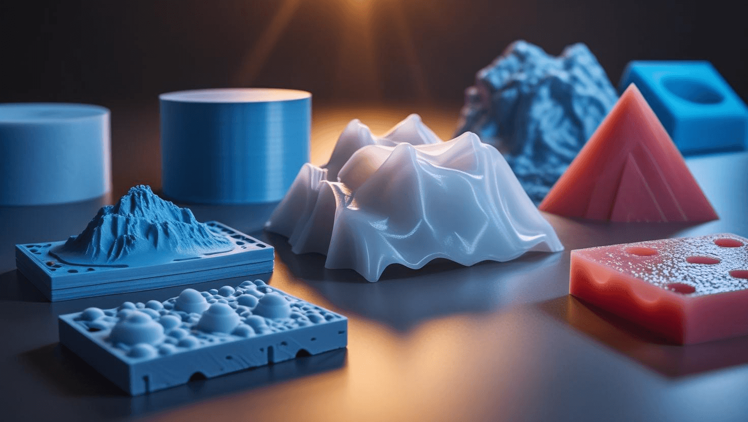 Elastomers: TPU, Digital Photopolymers, 3D Printed Silicone