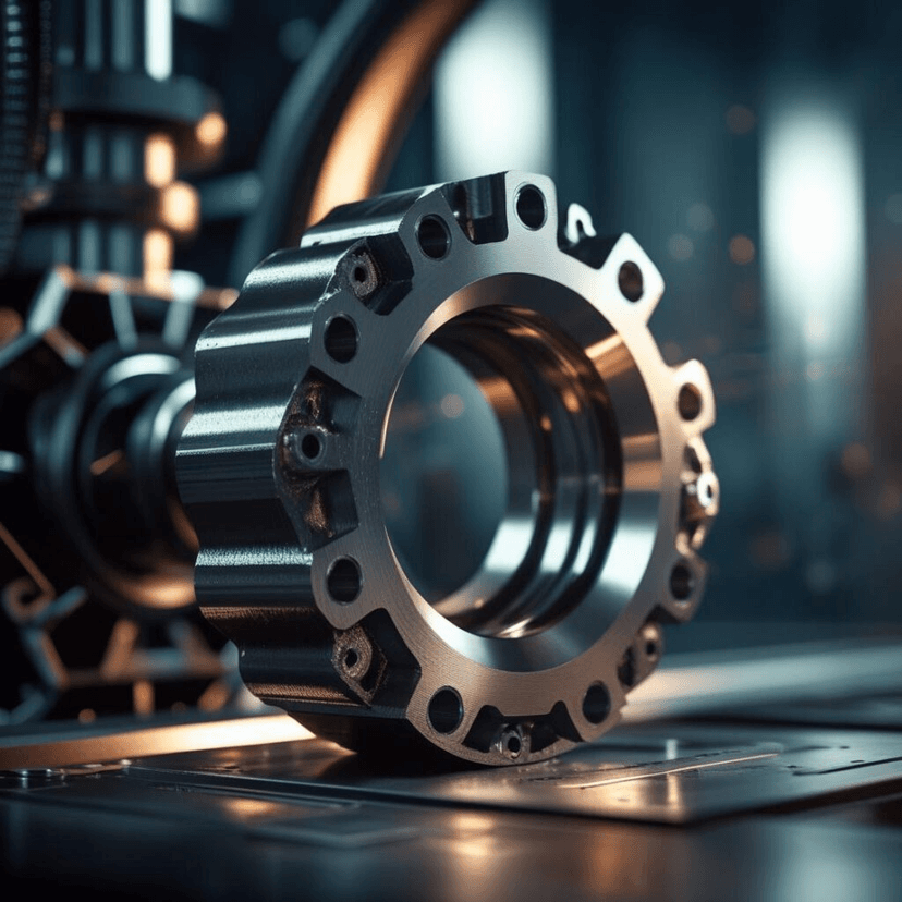 Metal 3D Printing (DMLS): High-performance metal components with excellent strength-to-weight ratio.