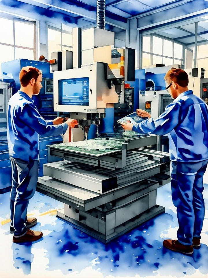 PCB traces and components