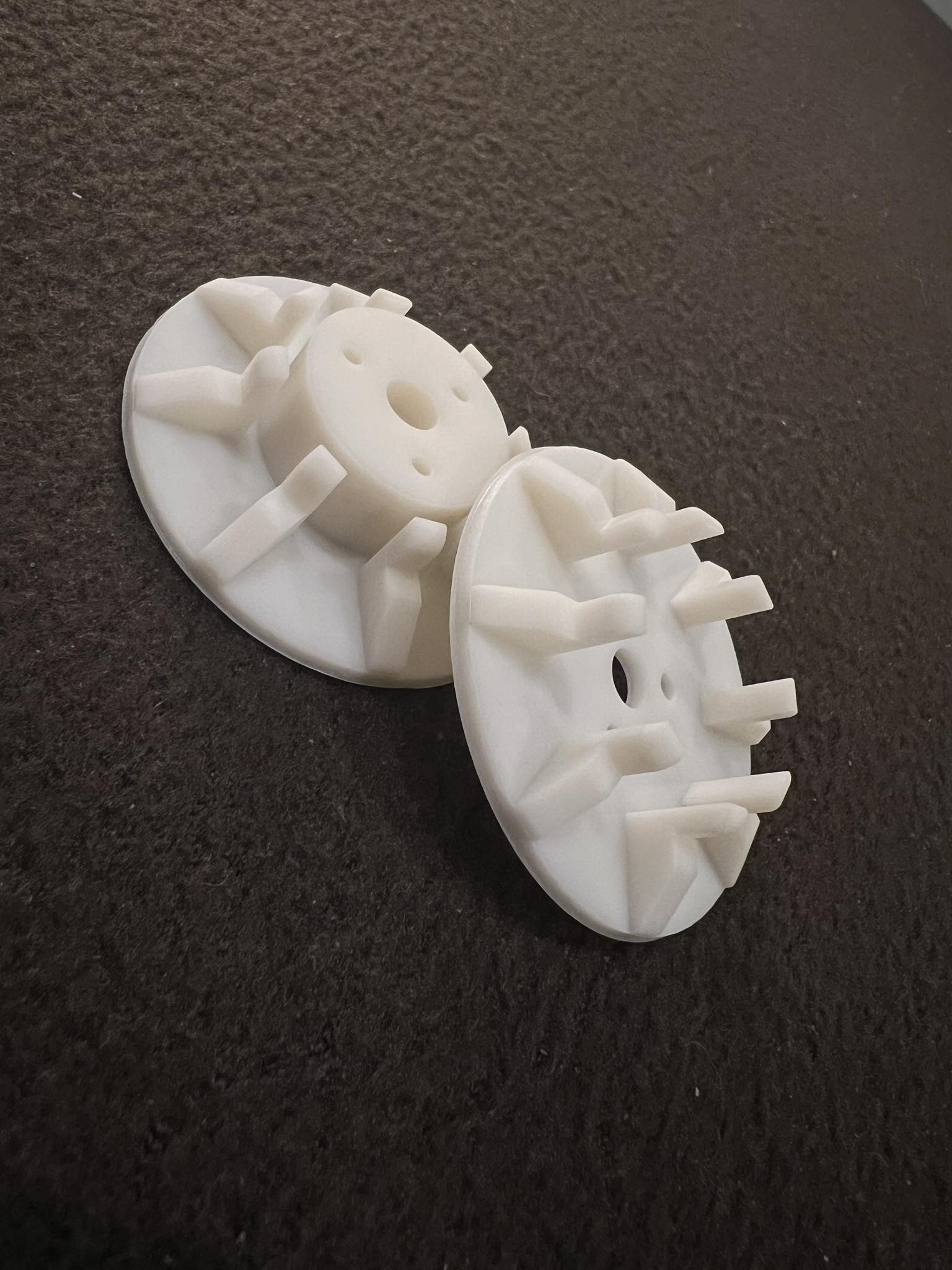 Resin 3D Printed Caps